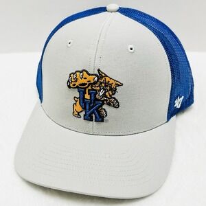 '47 Brand Kentucky Wildcats Retro Trucker Hat Cap Adjustable Snapback Gray‎ NCAA